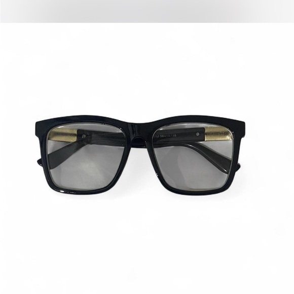 Retro Gucci Black Square Glasses - Picture 1 of 7